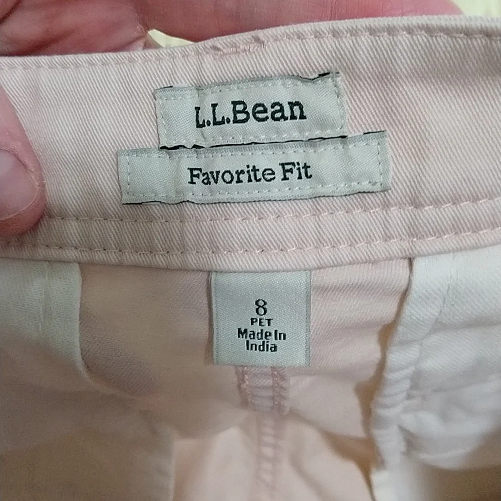 L.L.Bean Light Pink Favorite Fit Pants - Picture 4 of 12